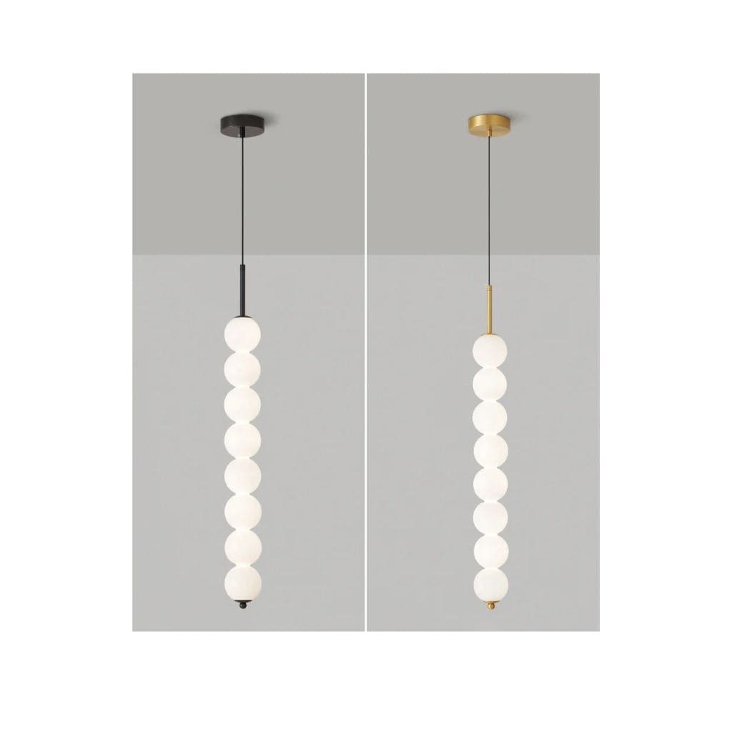 LED glass ball chandelier