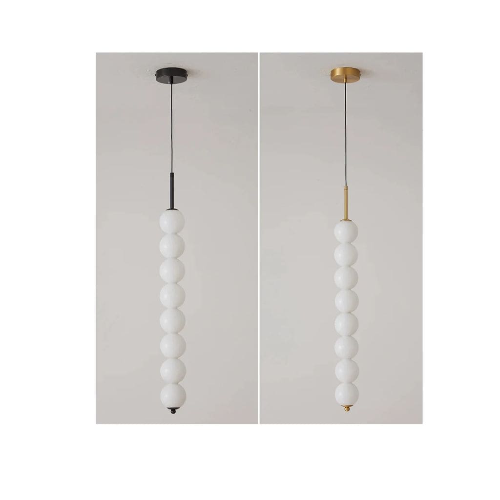 LED glass ball chandelier