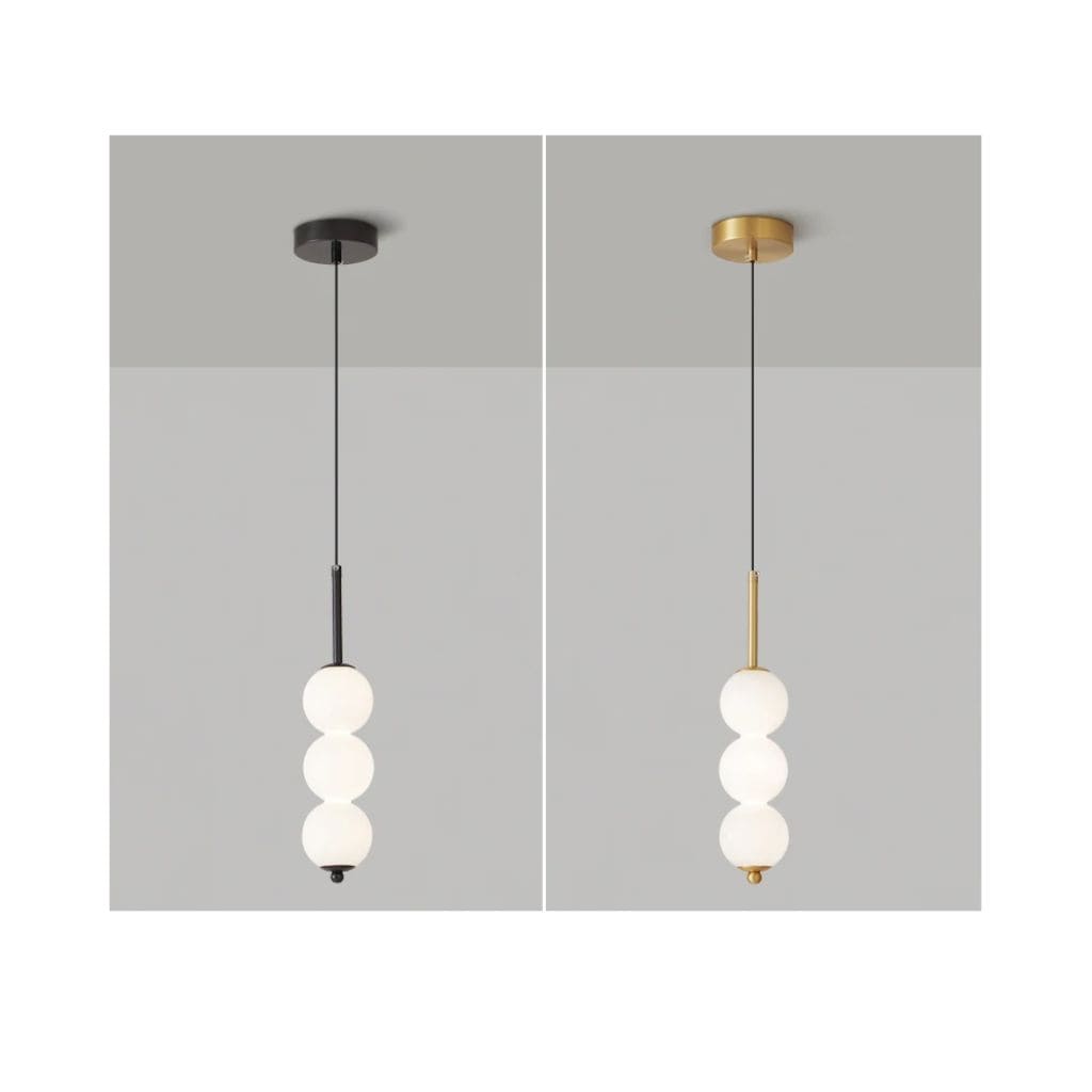 LED glass ball chandelier