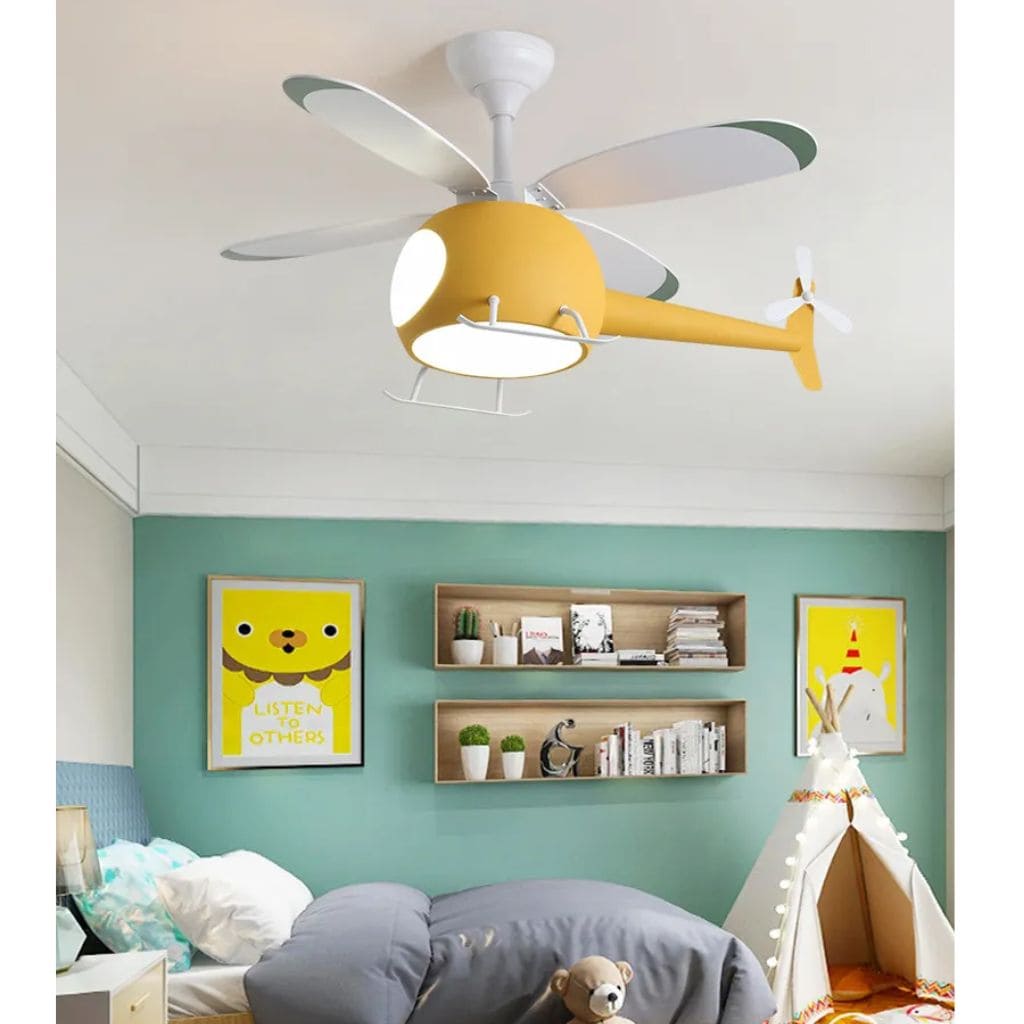 Modern ceiling chandelier LED Cartoon plane