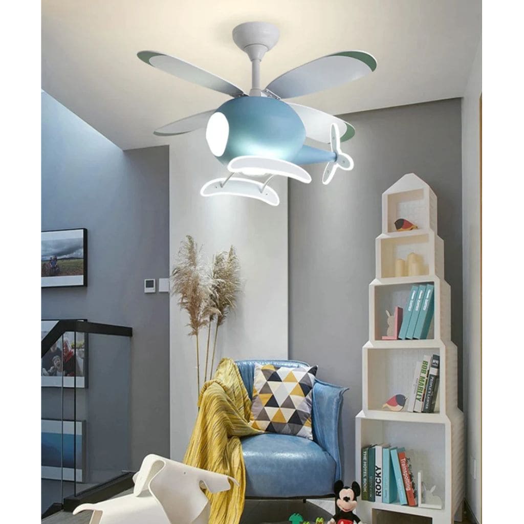 Modern ceiling chandelier LED Cartoon plane