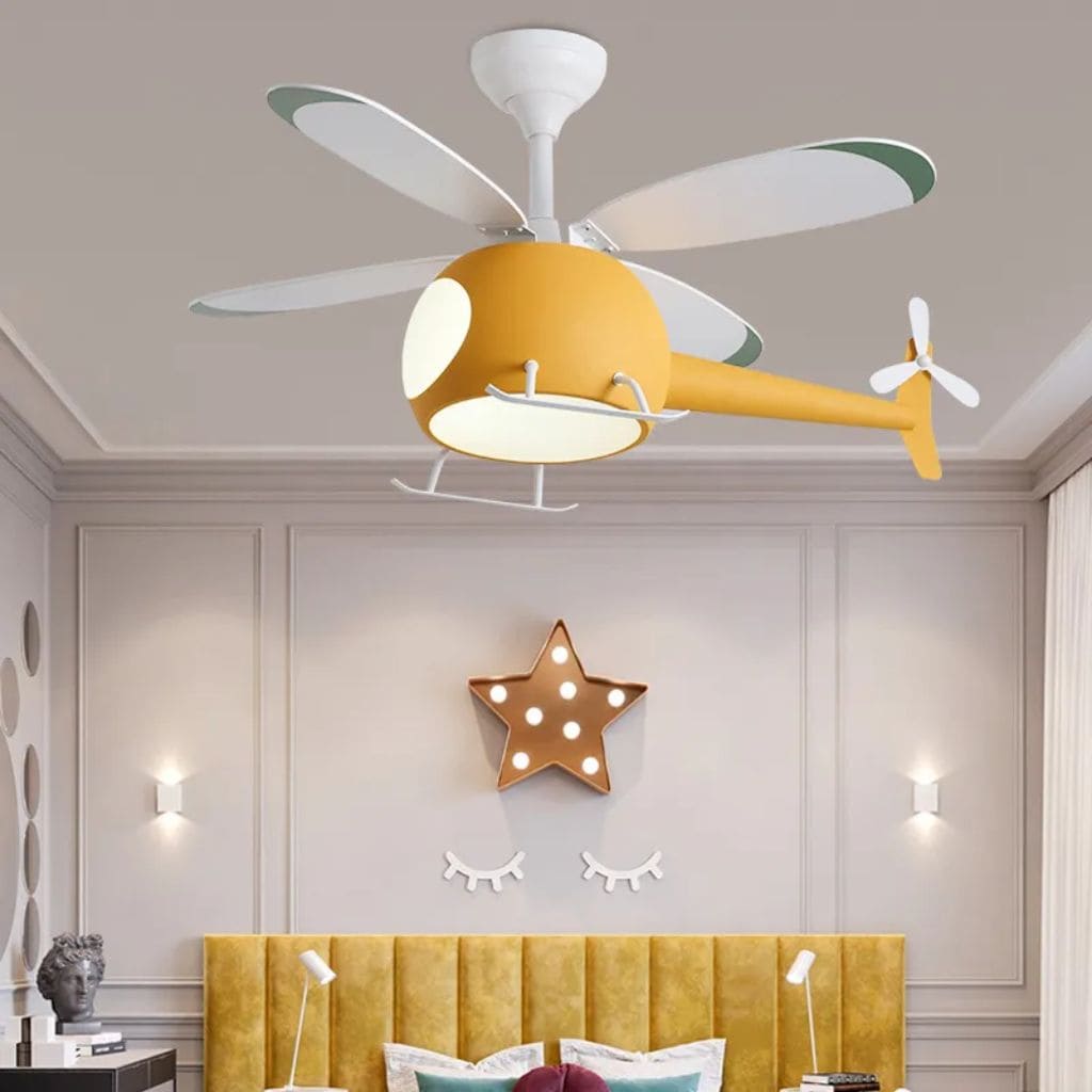 Modern ceiling chandelier LED Cartoon plane