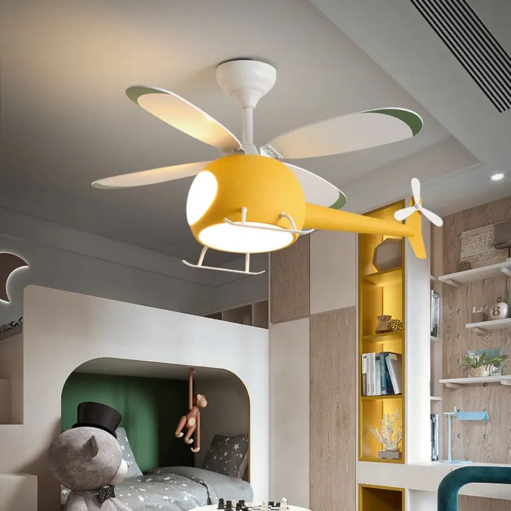 Modern ceiling chandelier LED Cartoon plane