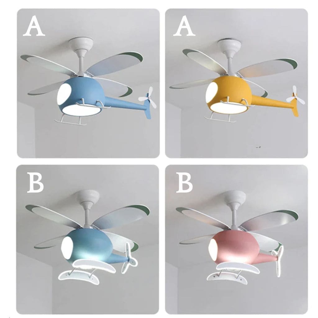 Modern ceiling chandelier LED Cartoon plane