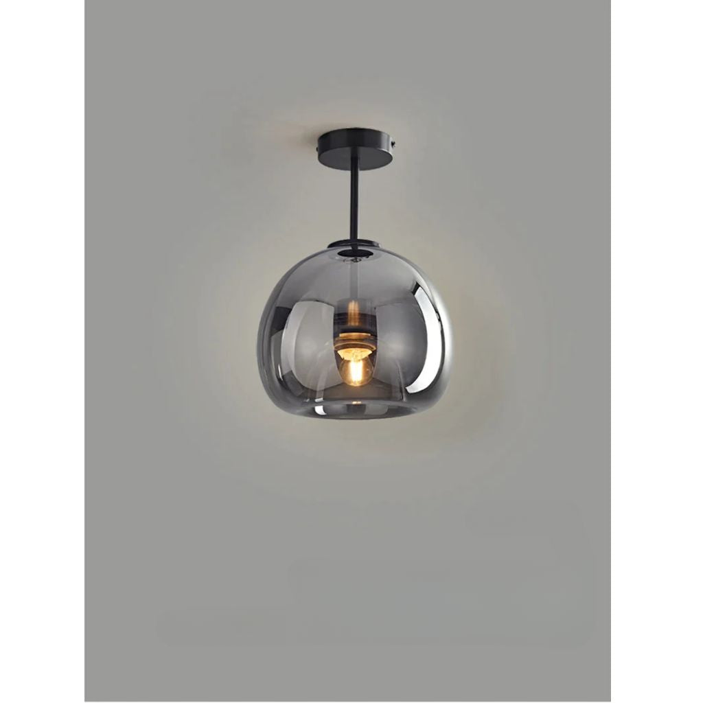Nordic glass chandelier for LED ceiling