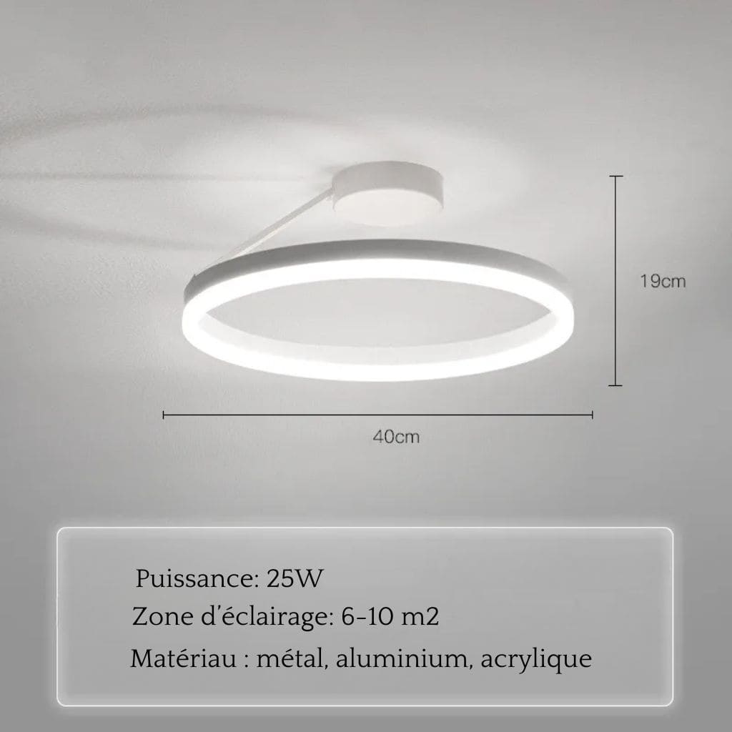 Minimalist LED ceiling light