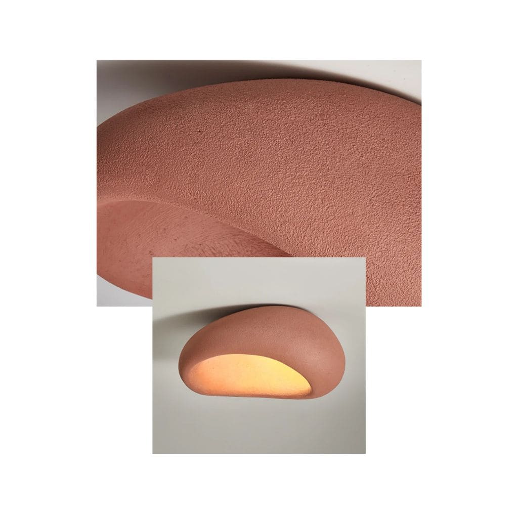 Wabi-Sabi Nordic LED ceiling light
