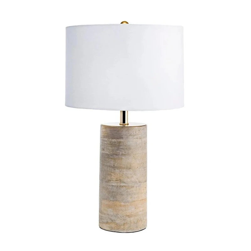 Nordic wooden decor art lamp