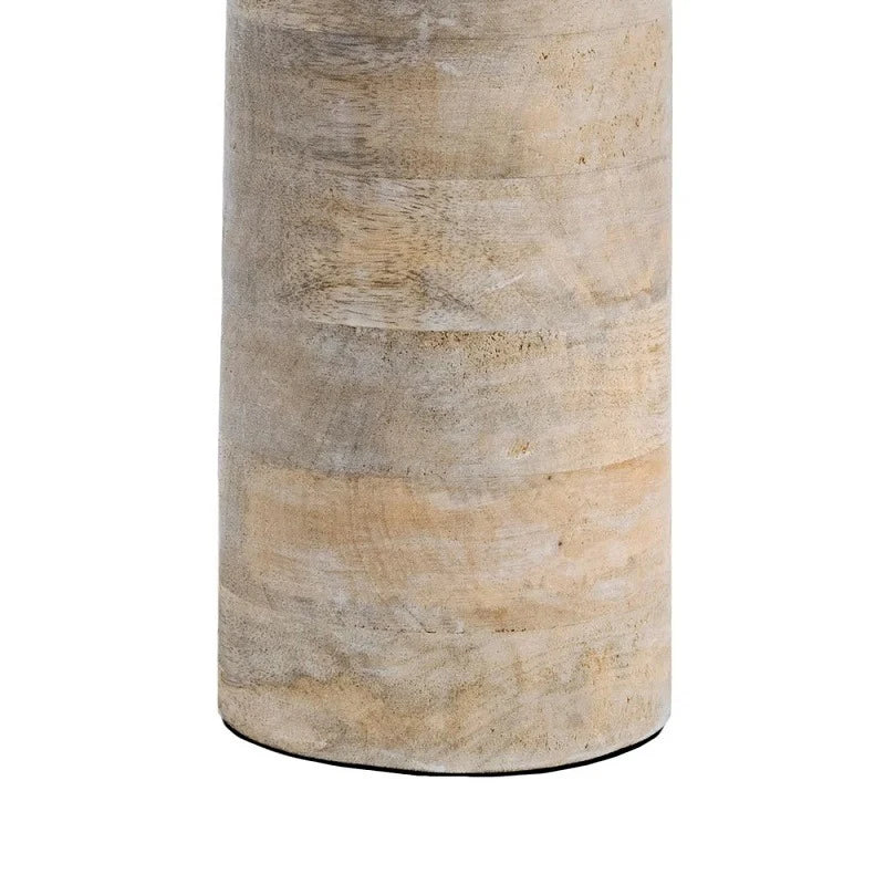 Nordic wooden decor art lamp