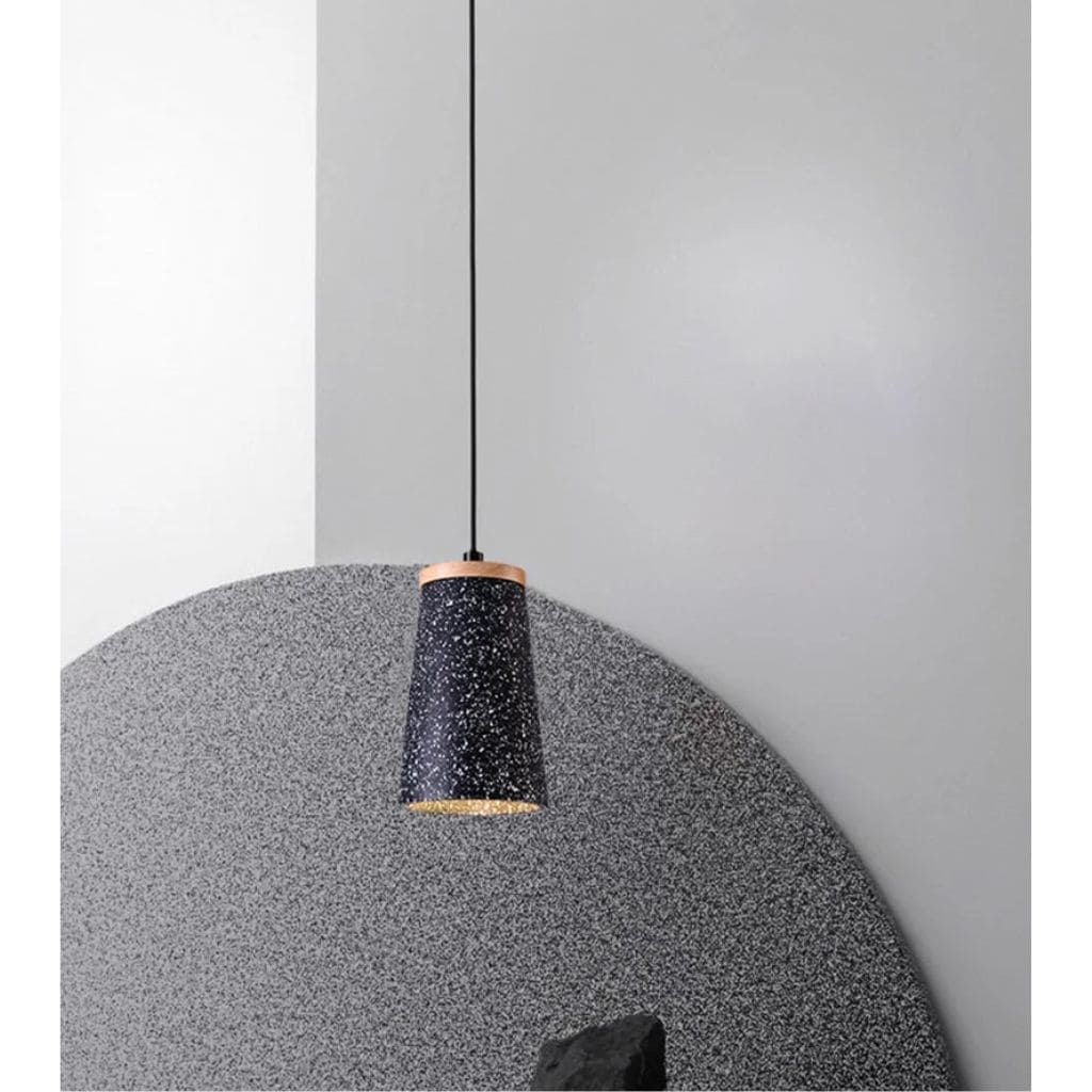 Vintage Industrial Concrete Pendant Light
