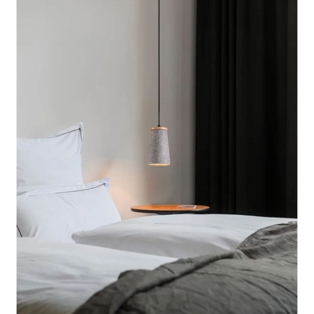 Vintage Industrial Concrete Pendant Light