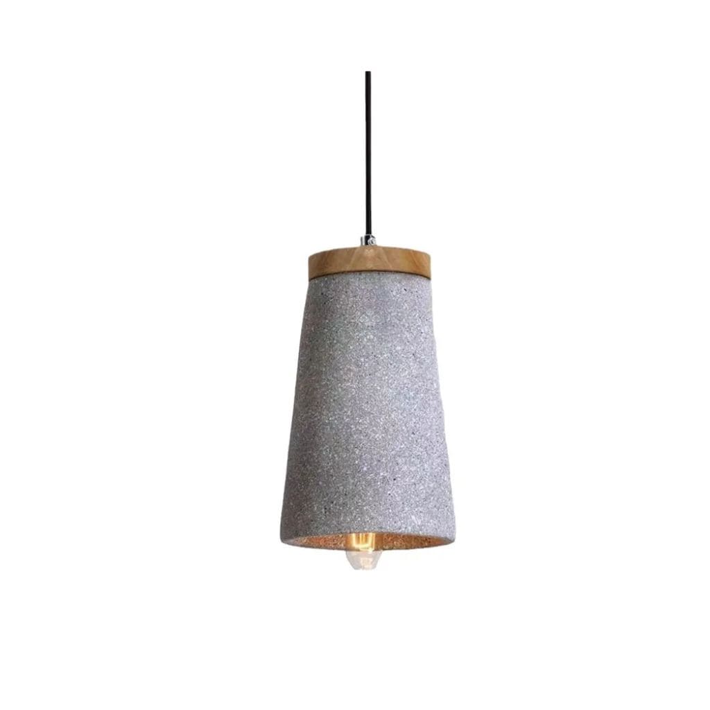 Vintage Industrial Concrete Pendant Light