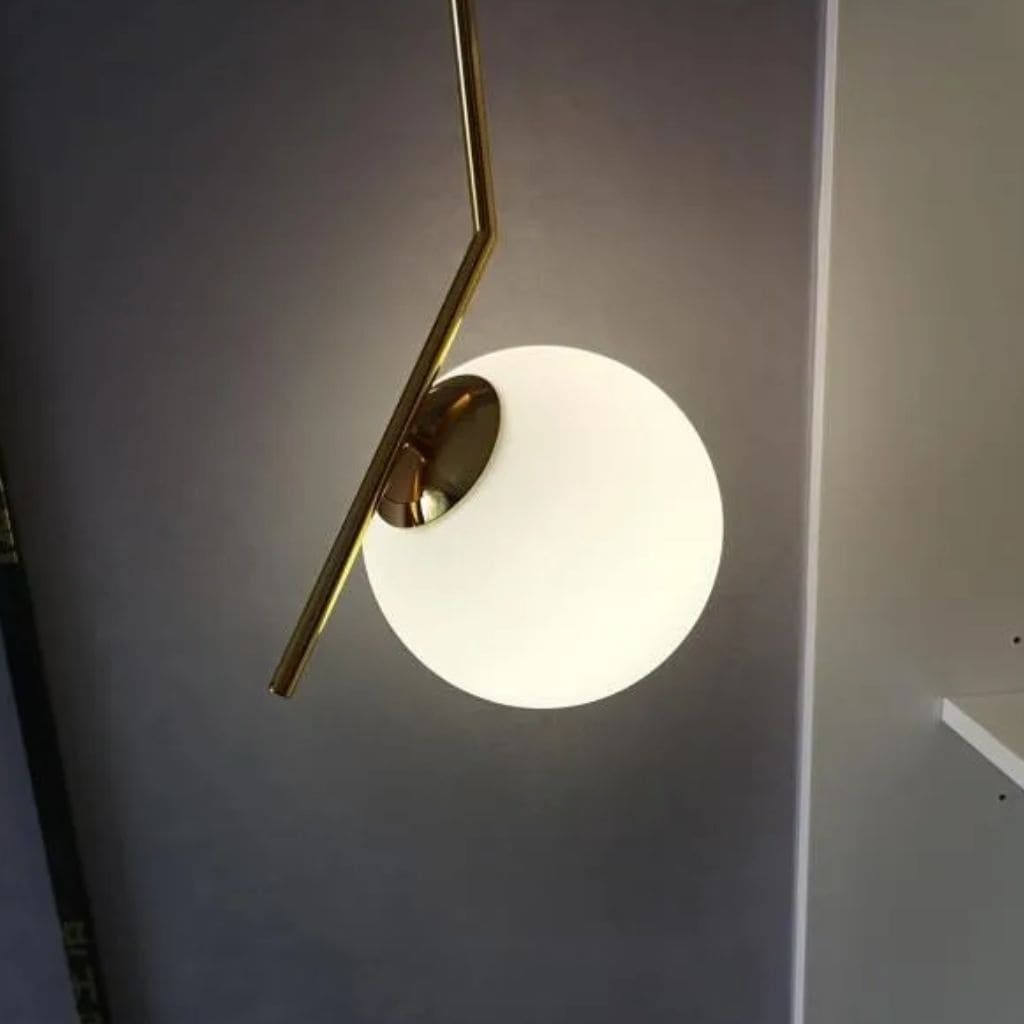Gold copper northern led suspension