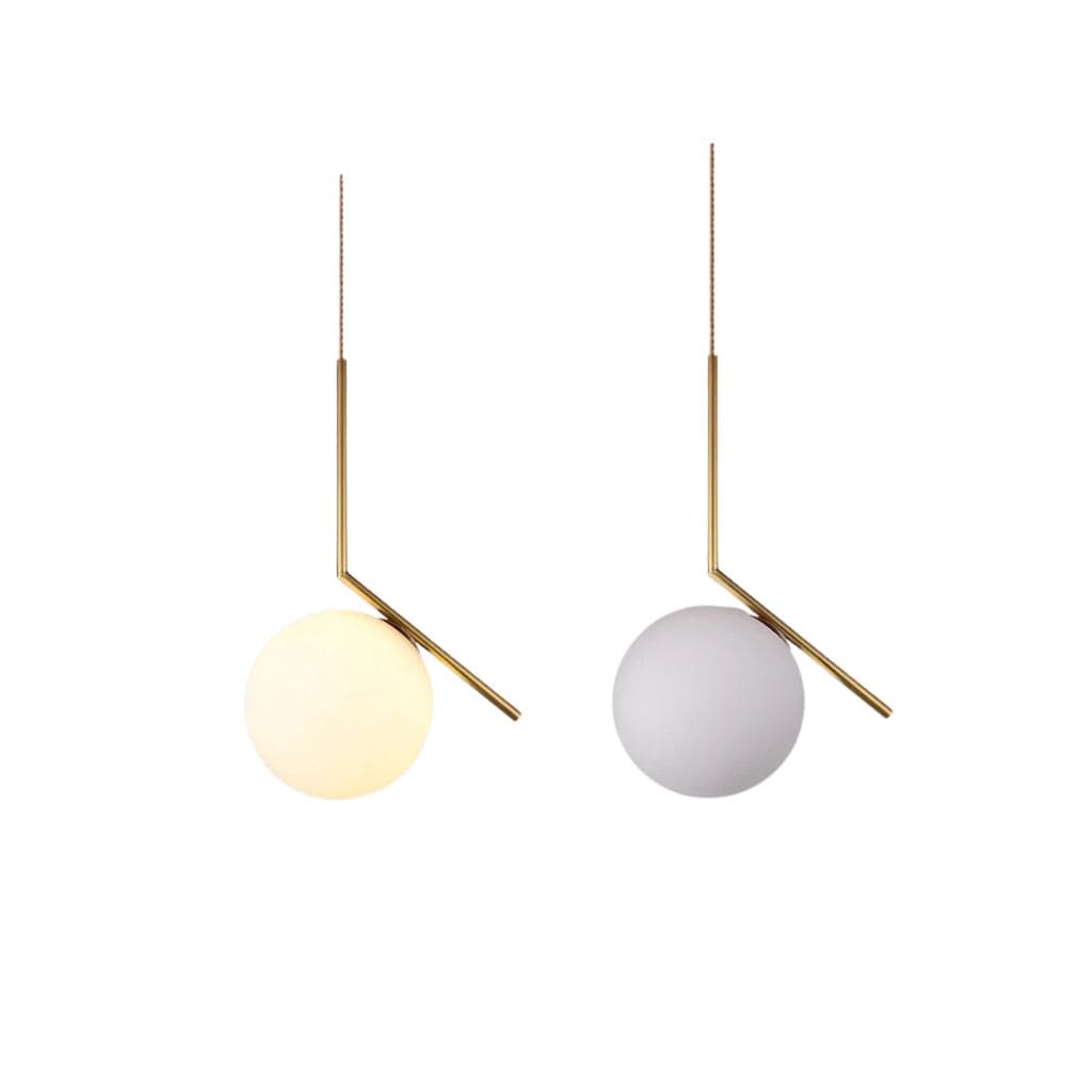 Gold copper northern led suspension