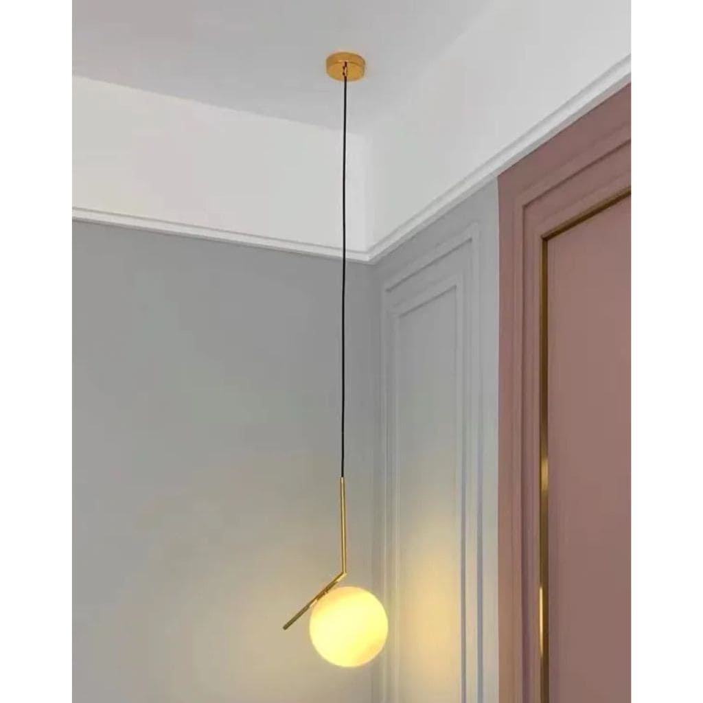 Gold copper northern led suspension
