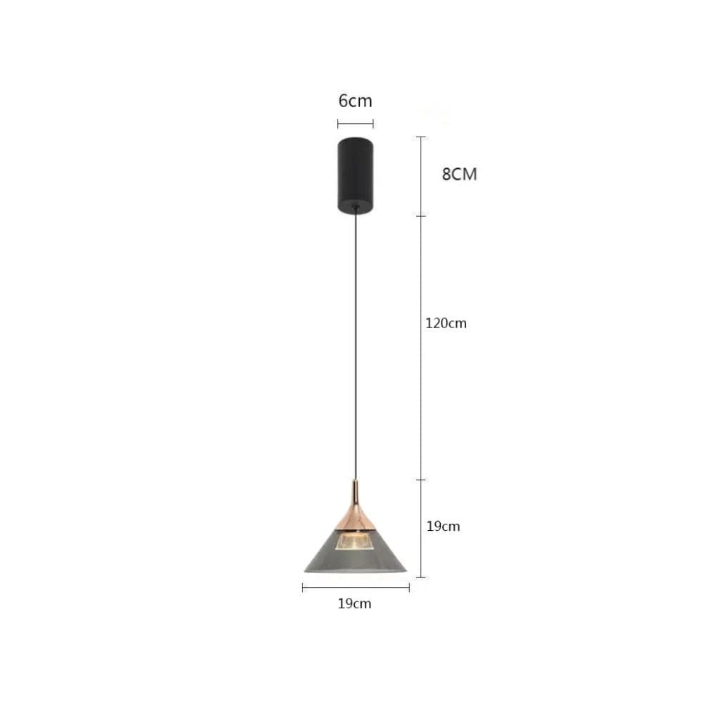 Luxury Nordic LED suspension