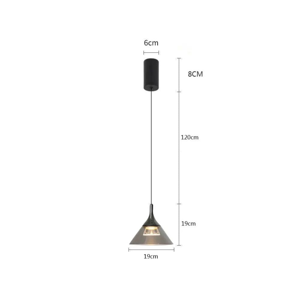 Luxury Nordic LED suspension