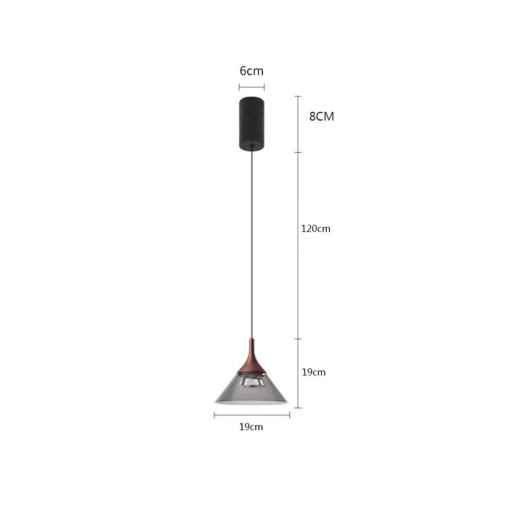 Luxury Nordic LED suspension
