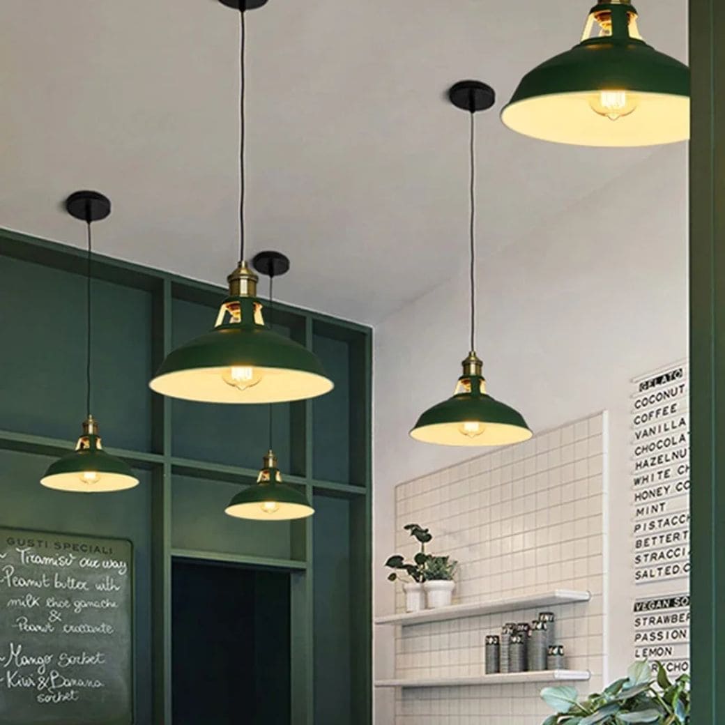 Vintage Industrial Style LED Pendant Light