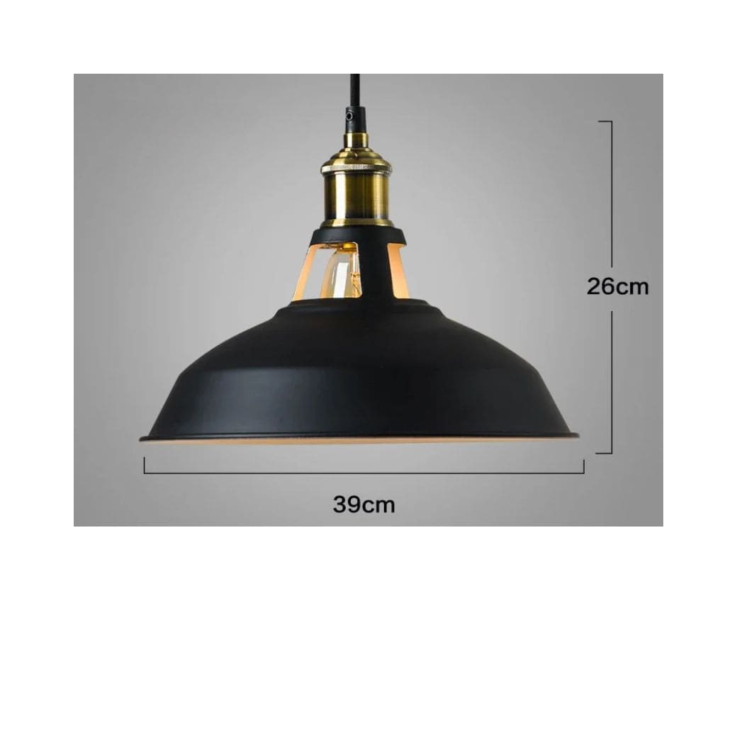 Vintage Industrial Style LED Pendant Light