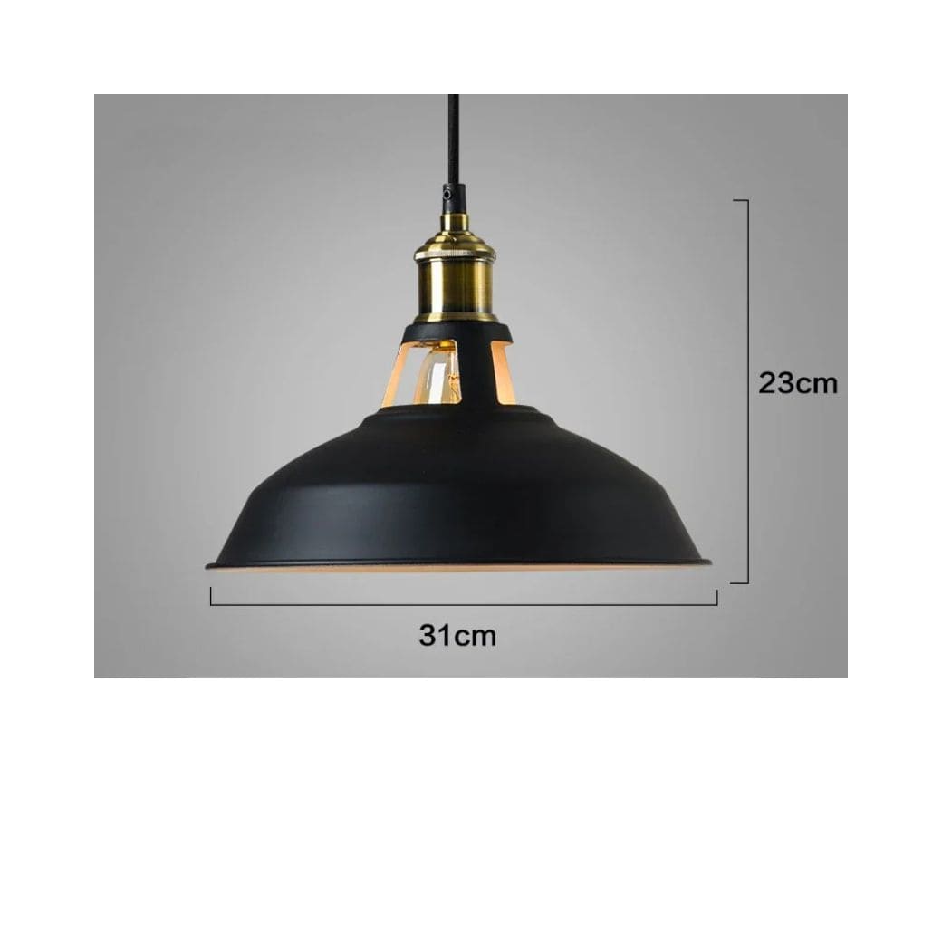 Vintage Industrial Style LED Pendant Light