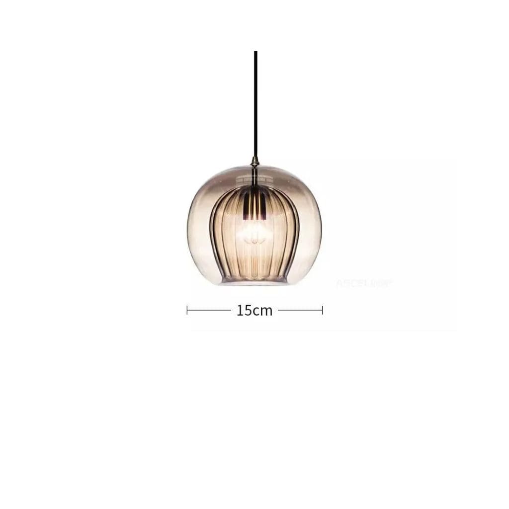 Nordic Glass LED Pendant Light