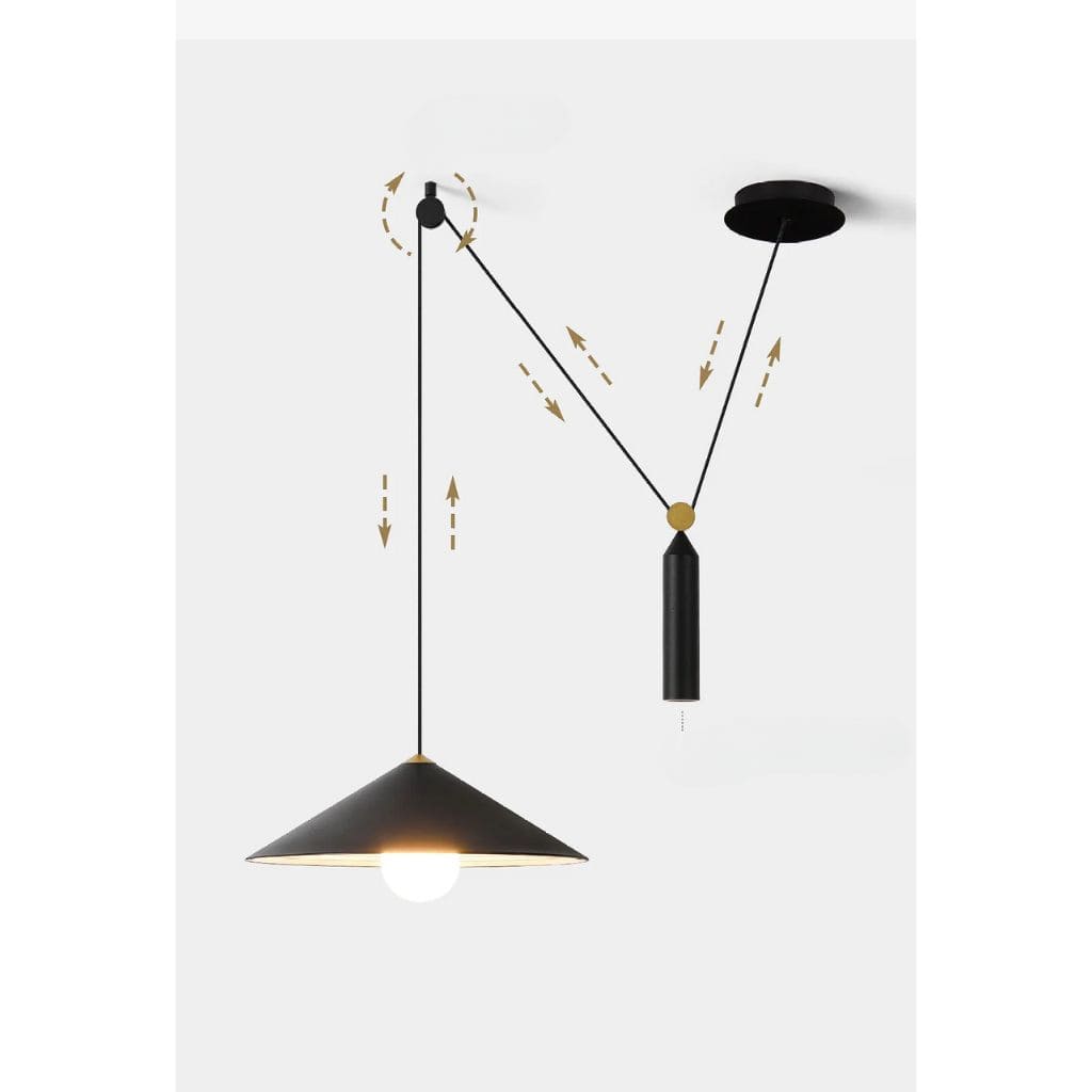 Lighting LED Nordic Pulley Lighting Light