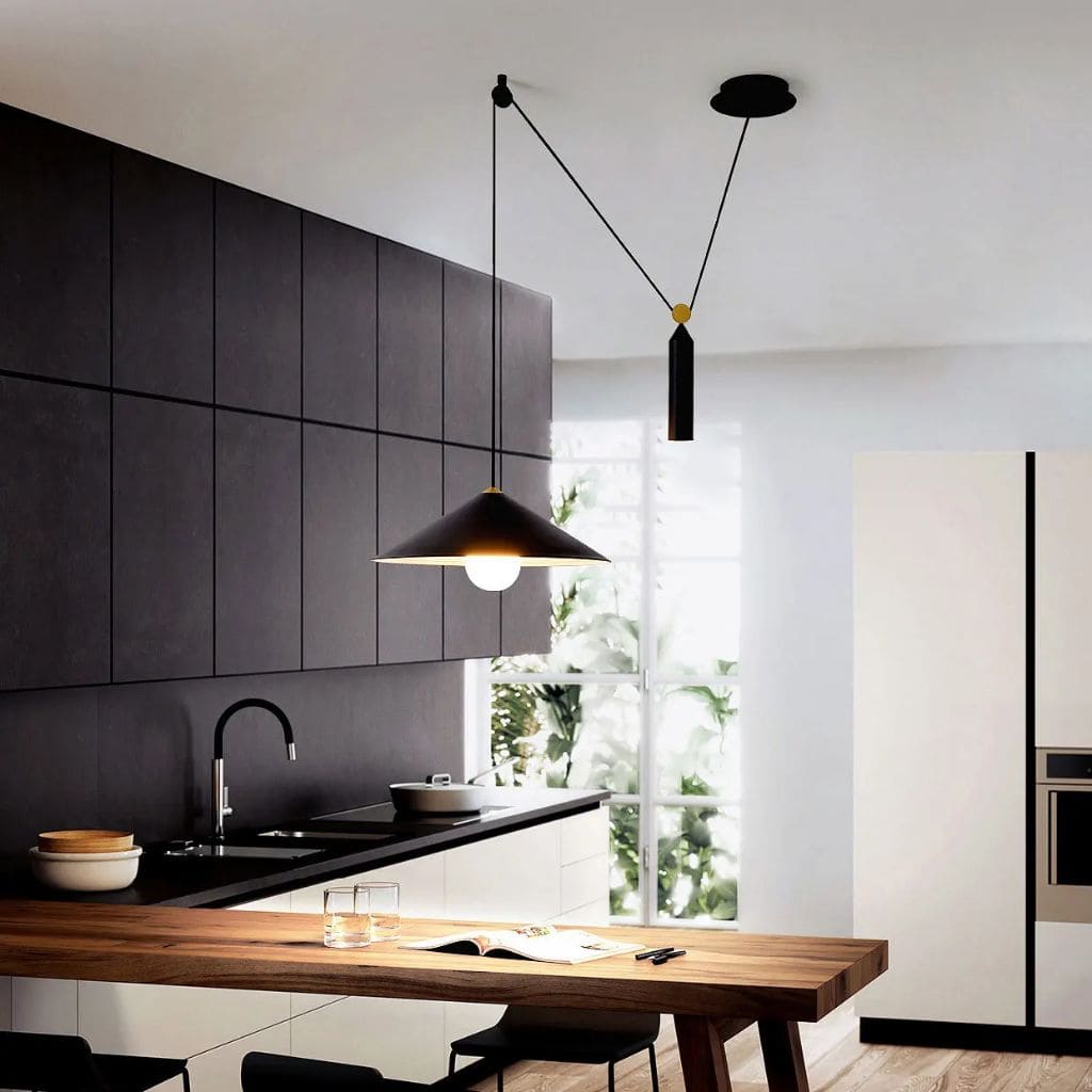 Lighting LED Nordic Pulley Lighting Light
