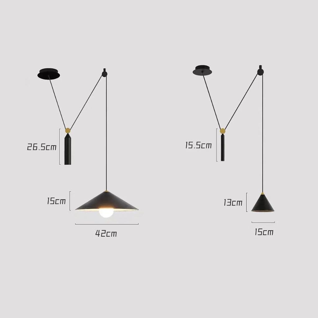 Lighting LED Nordic Pulley Lighting Light