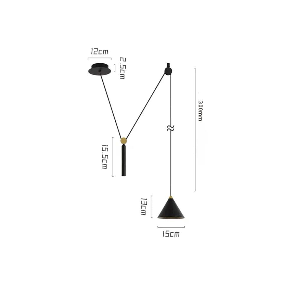 Lighting LED Nordic Pulley Lighting Light