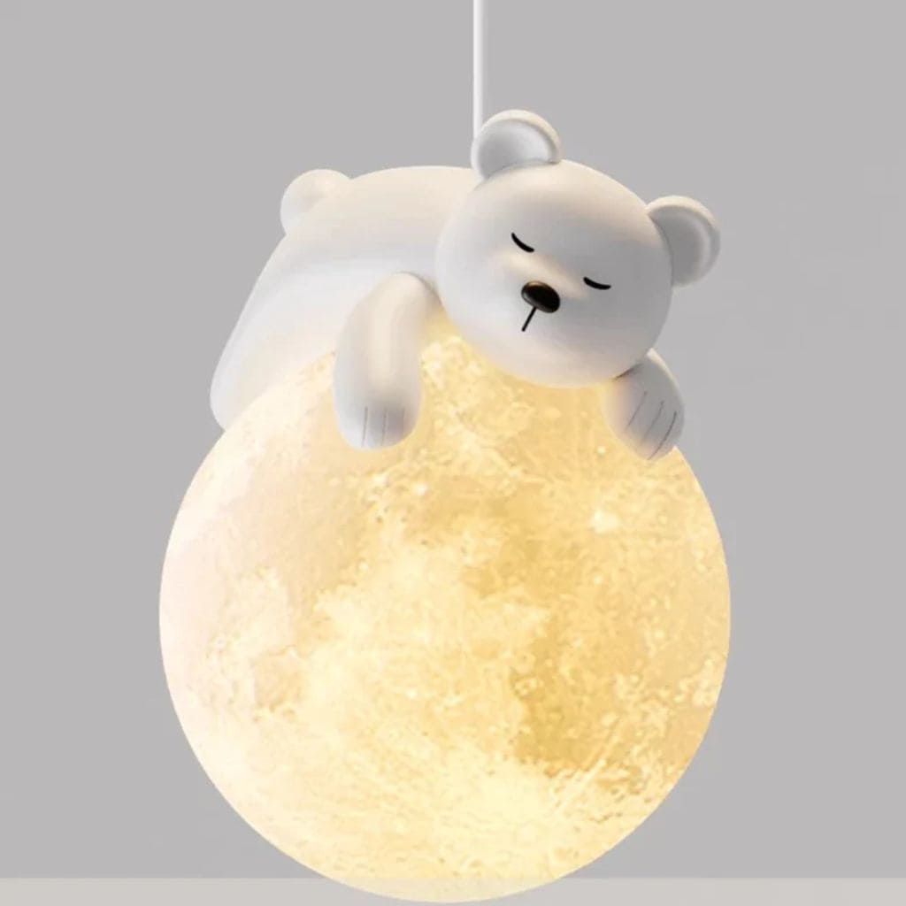 Cute suspension in the shape of a moon for children