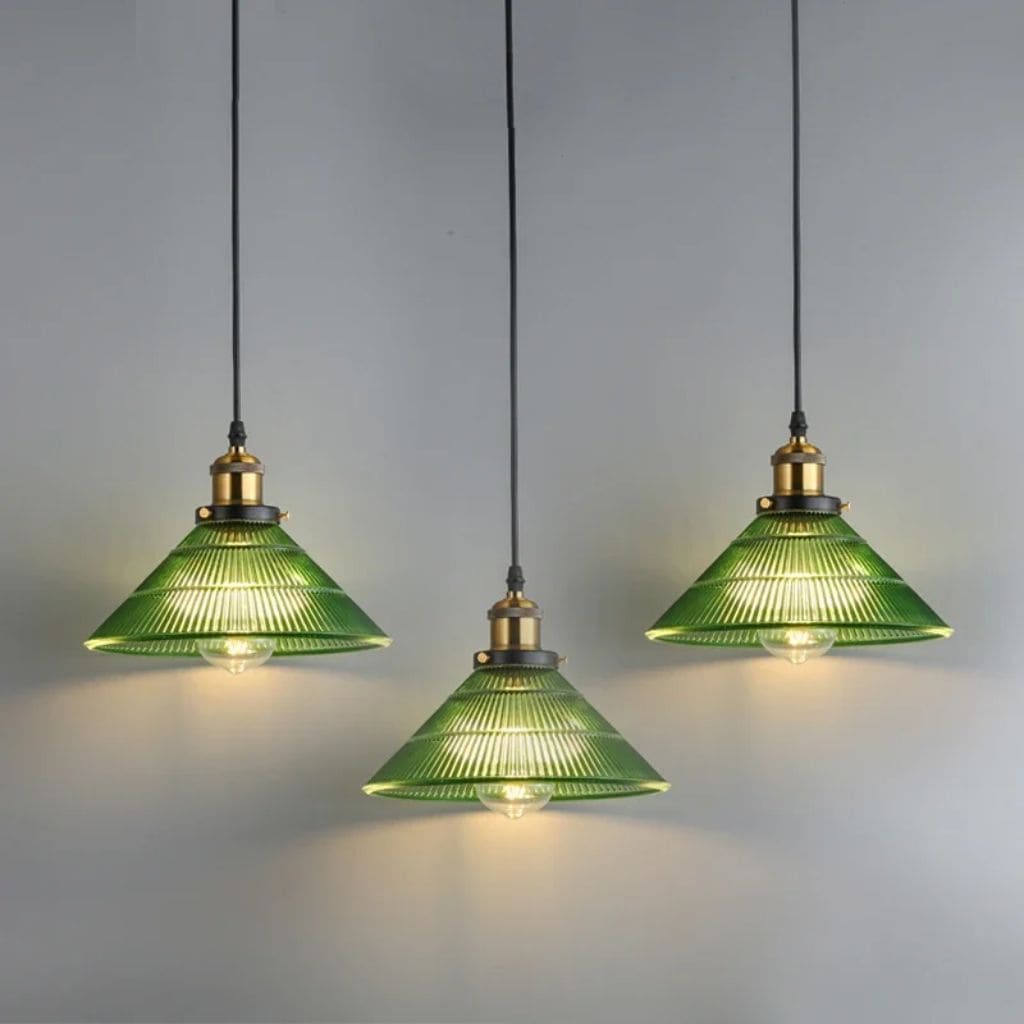 Nordic glass vintage suspension