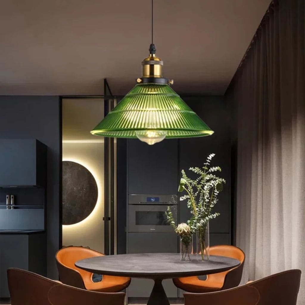 Nordic glass vintage suspension