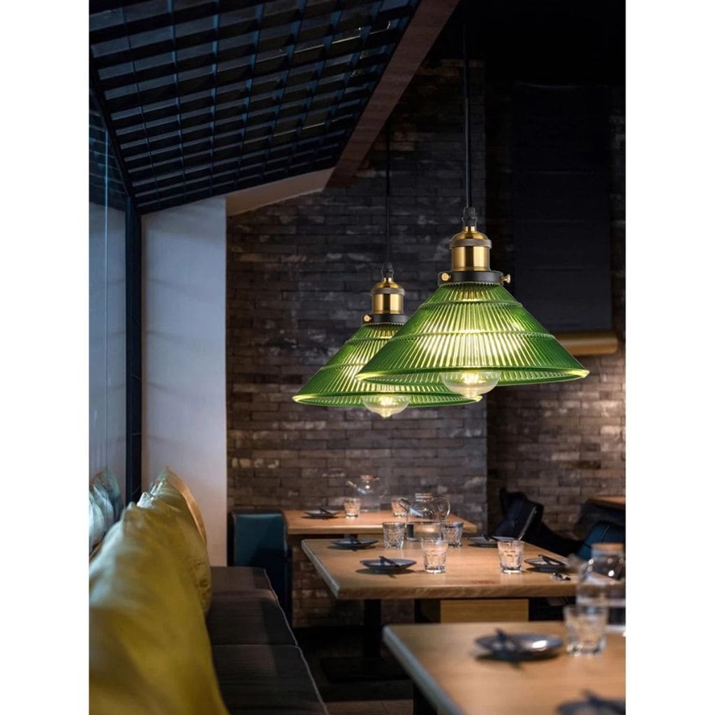 Nordic glass vintage suspension