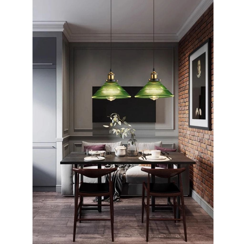 Nordic glass vintage suspension