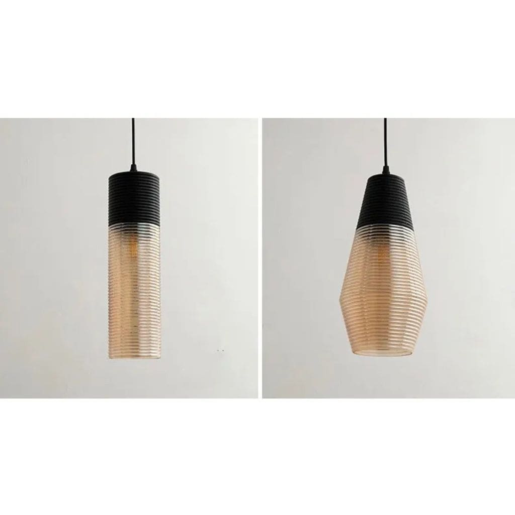 Luxury minimalist glass suspension