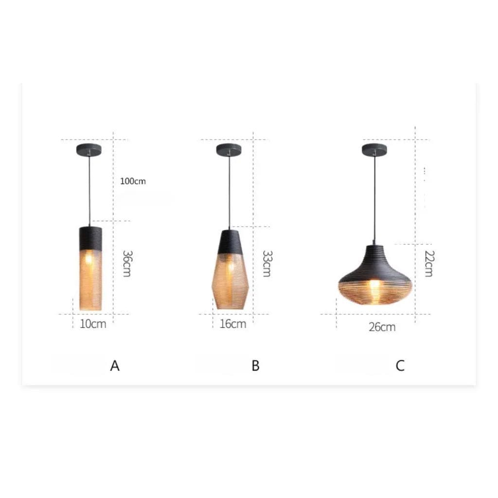 Luxury minimalist glass suspension