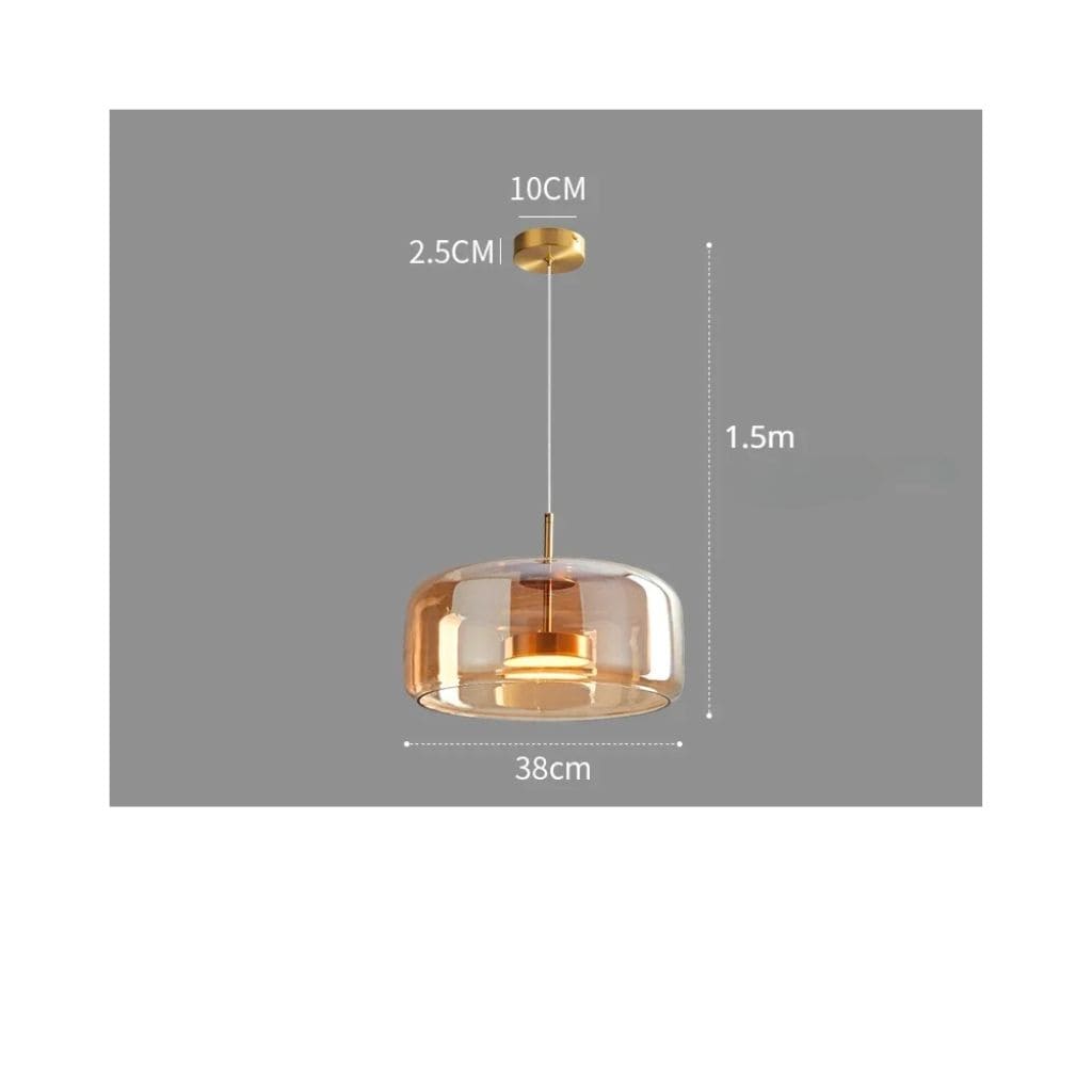 Nordic glass LED suspensions