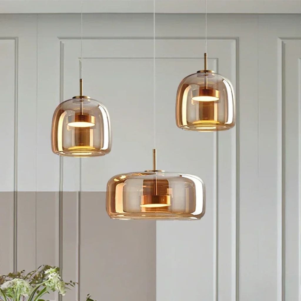 Nordic glass LED suspensions