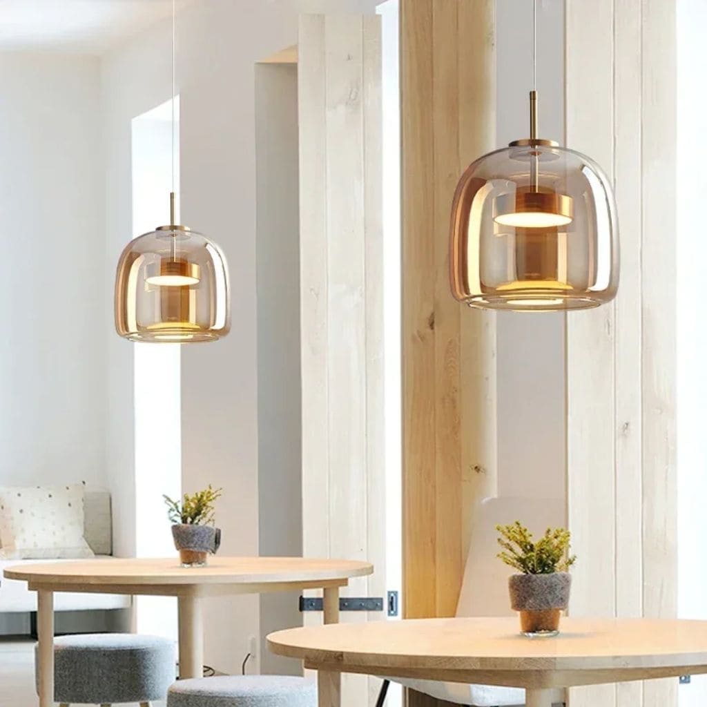 Nordic glass LED suspensions