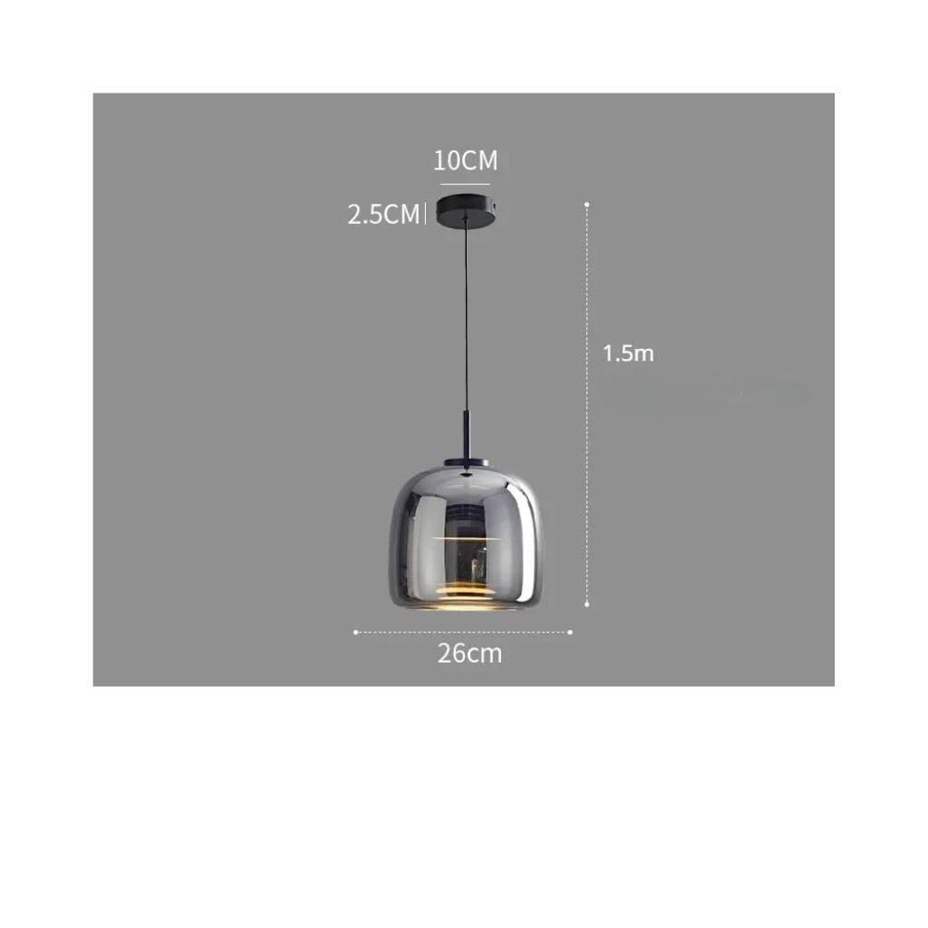 Nordic glass LED suspensions
