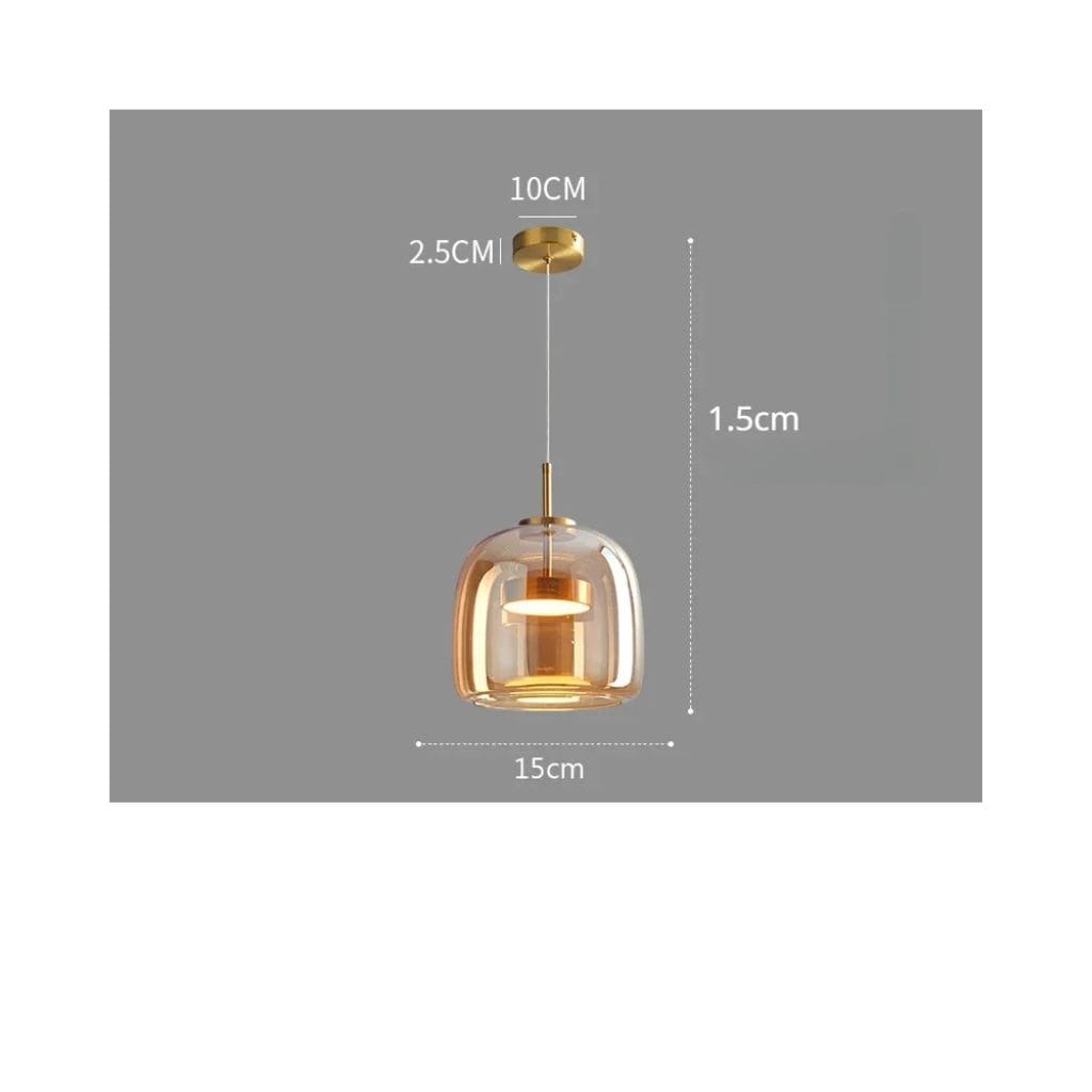 Nordic glass LED suspensions