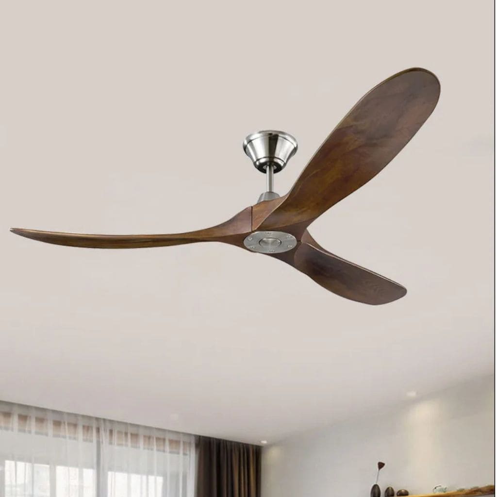 Tropical Style Wood Ceiling Fan
