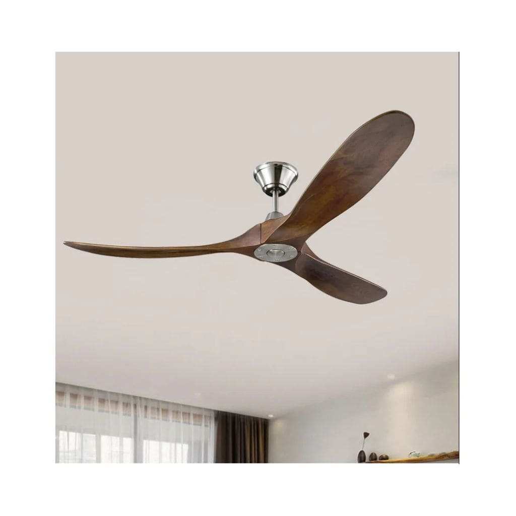 Tropical Style Wood Ceiling Fan