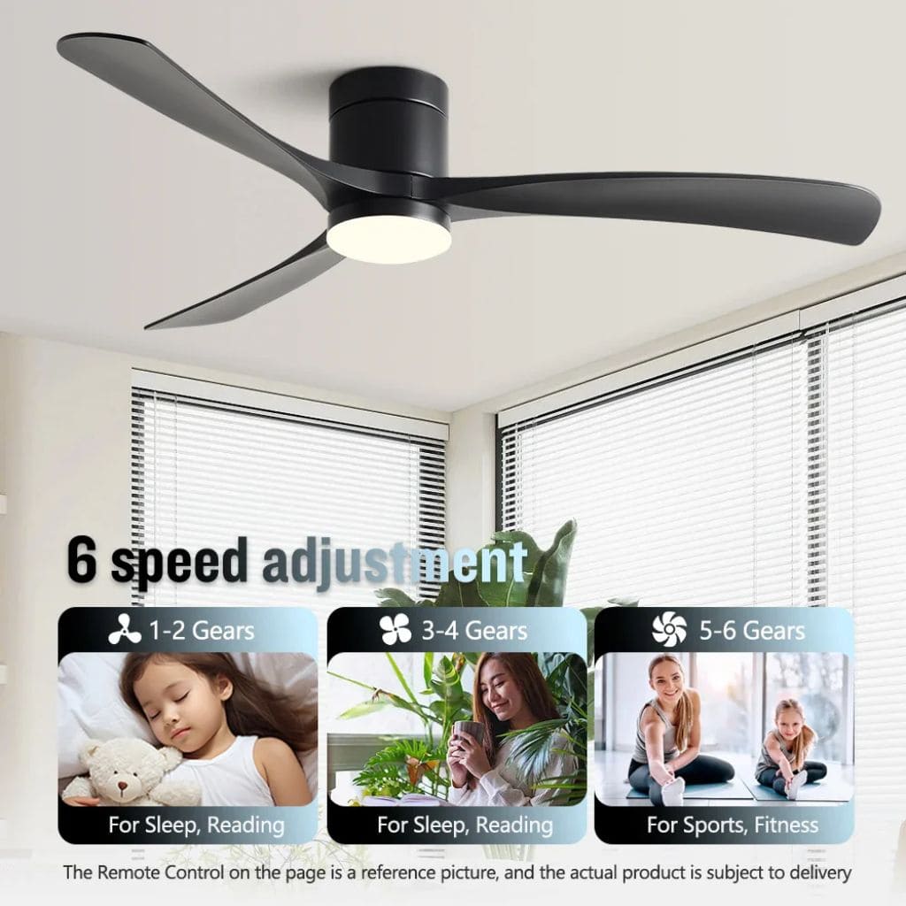 Ventilateur Plafond Dimmable Intelligent