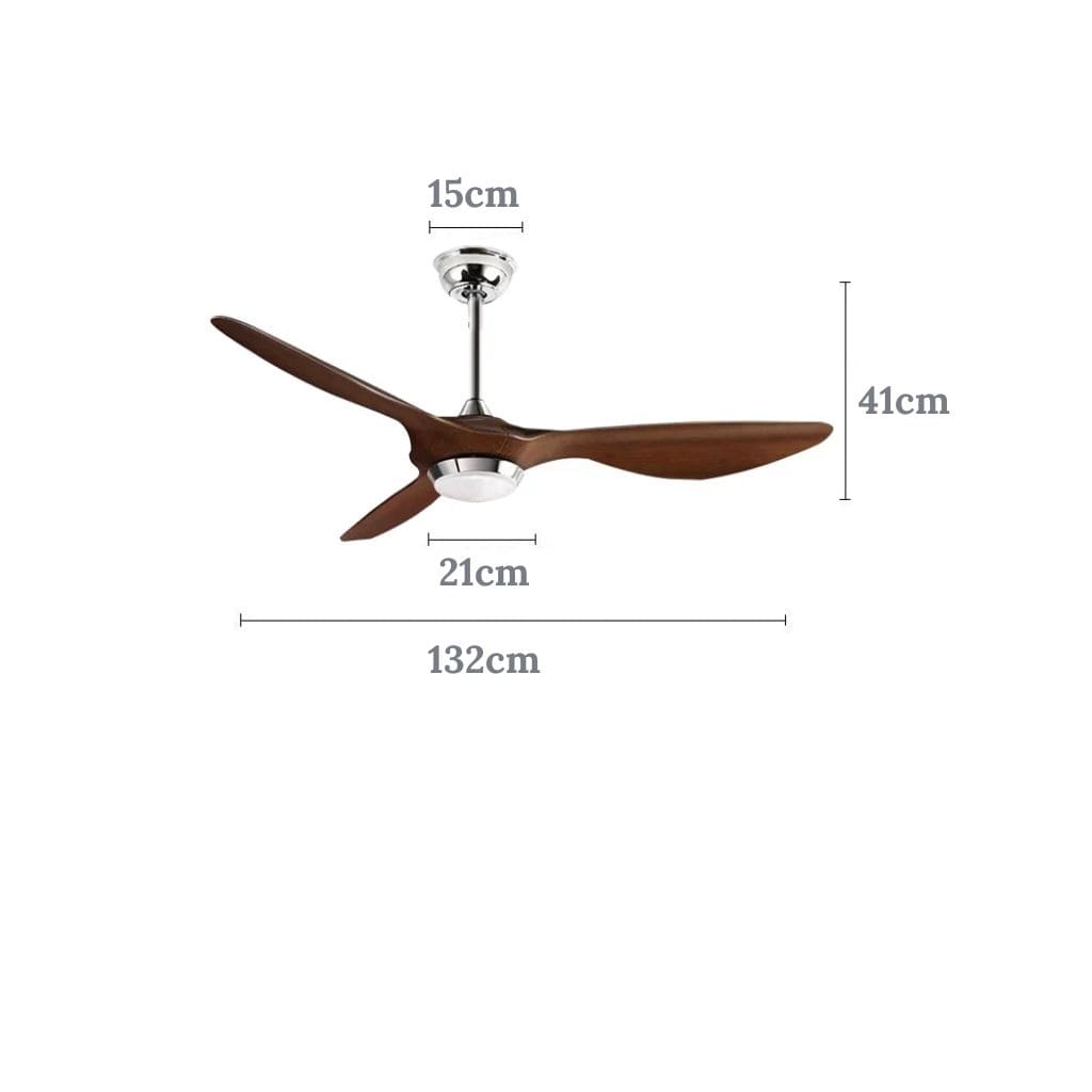 LED airline ceiling fan