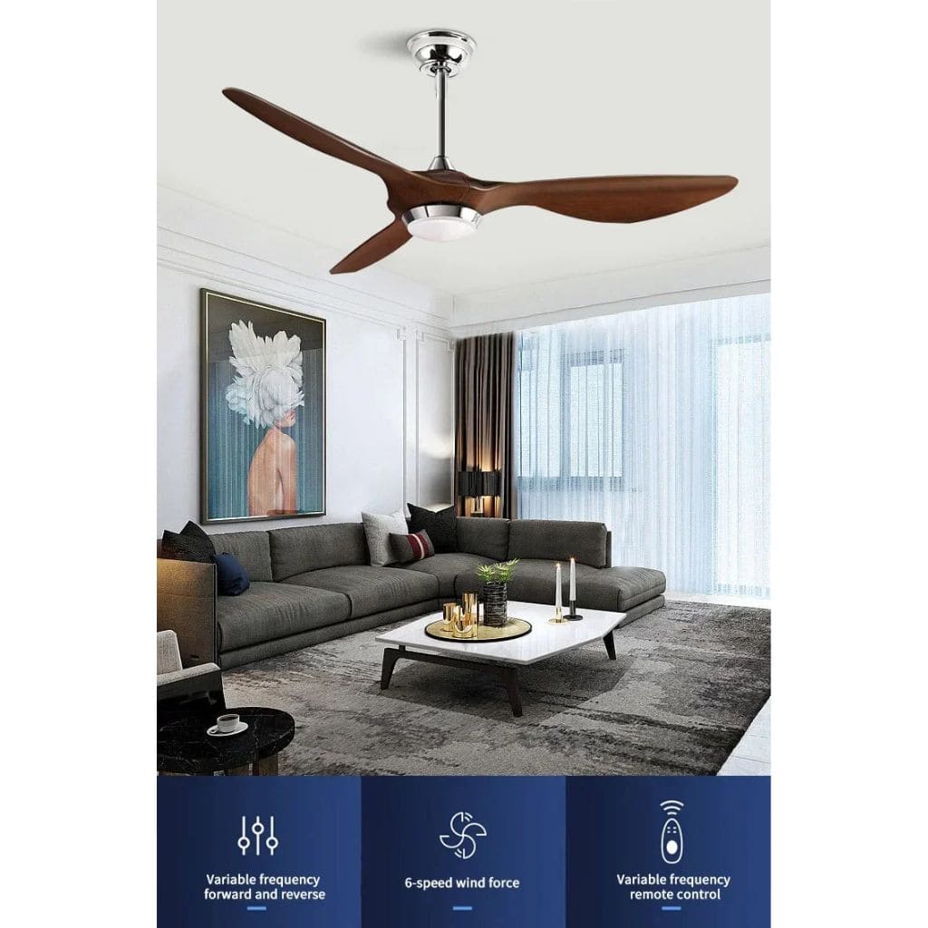 LED airline ceiling fan