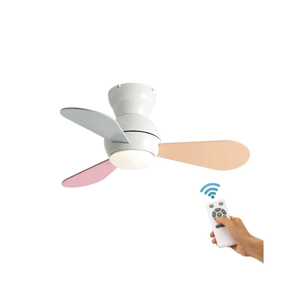 Modern ceiling fan for children's rooms