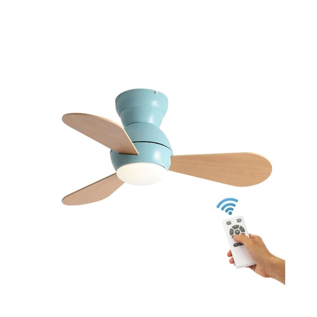 Modern ceiling fan for children's rooms